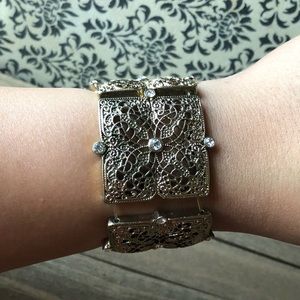 Lauren Conrad Gold Filigree Bracelet ✨